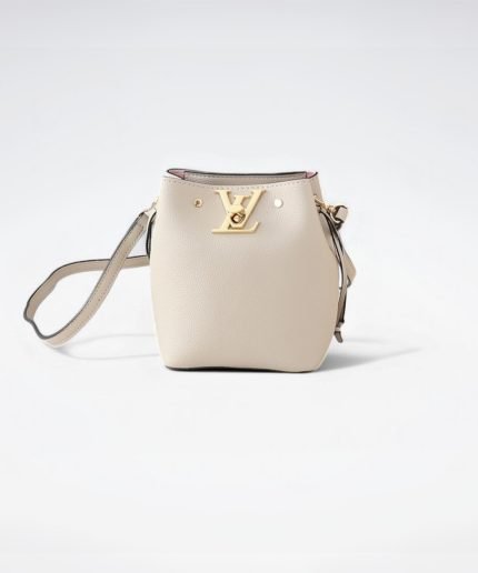 1:1 Replica Louis Vuitton LV NANO LOCKME BUCKET Luxury Bag For Women M68709 – 16 cm