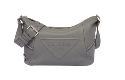 Bag With Shoulder Strap In Grey For Women 10.2 in/ 26cm 2VH165_2BBE_F0K44_V_OOO