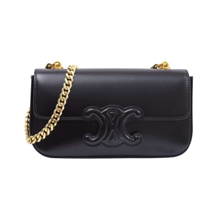 celine-chain-shoulder-bag-blackbrown-for-women-8in205cm-bic4j