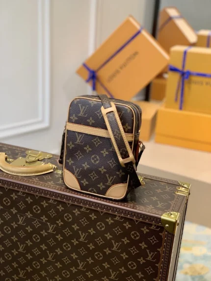 1:1 Replica Louis Vuitton LV Danube Monogram Canvas Luxury Bag For Women M45266 – 8.3in/21cm