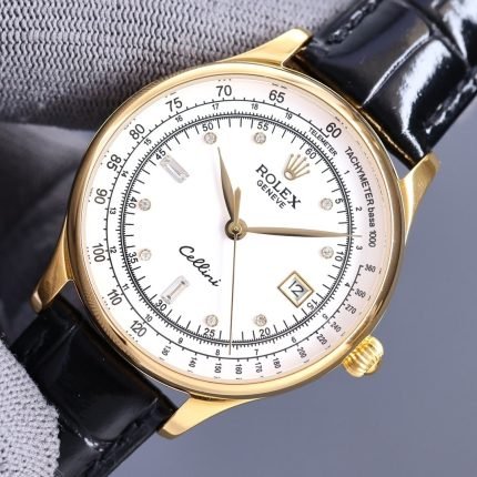 Rolex Geneve Cellini 40mm Gold Toned For Men
