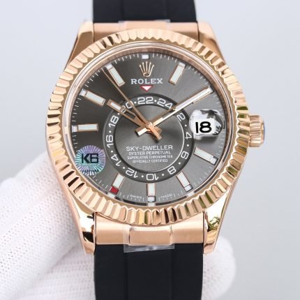 Rolex Sky – Dweller 42mm Gold Toned For Men 326235