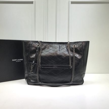 [REP 1:1] Saint Laurent Niki Shopping Bag Black For Women 13.8in/35cm YSL