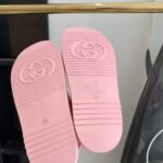 Gucci Women’S Sandal With Mini Double G Pastel Pink 660243 J8700 5815 - Image 9