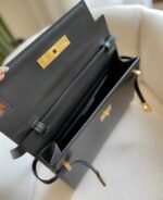 Saint Laurent Medium Manhattan In Box Black Gold 29Cm 5792710Sx0W1000 - Image 10