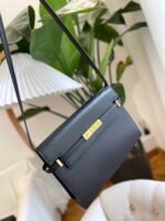 Saint Laurent Medium Manhattan In Box Black Gold 29Cm 5792710Sx0W1000 - Image 4