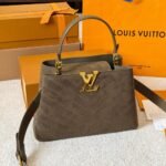 Louis Vuitton Capucines BB Bag Dark Brown 27Cm - Image 2