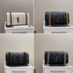 Saint Laurent Jamie Medium In Black Silver Hardware 26Cm - Image 3