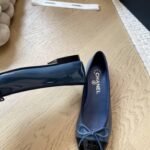 Chanel Ballet Flats Navy Blue G02819 B19028 Nacis - Image 7