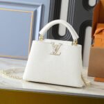 Louis Vuitton Capucines BB Snow White 27Cm M55832 - Image 2