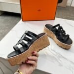 Hermes Isabella 30 Sandal Black H241120Z 02360 - Image 4