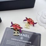 Chanel Pendant Earrings Gold And Multicolour Abf933 B21129 U2138 - Image 7