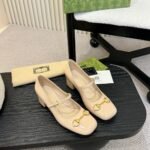 Gucci Women Mid Heel Slingback With Horsebit Beige 94855 C9D00 6705 - Image 2