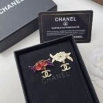 Chanel Pendant Earrings Gold And Multicolour Abf933 B21129 U2138 - Image 3