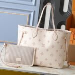 Iconic Set: Louis Vuitton Neverfull Mm And Victorine Wallet - Image 2