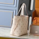 Louis Vuitton Neverfull MM Bag Beige 32Cm M14285 - Image 3