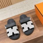 Hermes Chypre Sandal Black - Image 2