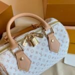 Louis Vuitton Speedy Bandoulière 20 Mastic Cream 20Cm M12747 - Image 4