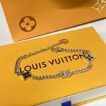 Louis Vuitton Lv Spike Bracelet Silver M1520A - Image 10