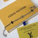 Louis Vuitton Lv Spike Bracelet Silver M1520A - Image 8