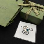 Gucci Gg Interlocking Silver Ring Ybc645572001 - Image 2