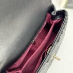 Chanel Trendy CC Top Handle Bag Python Black 23cm - Image 5