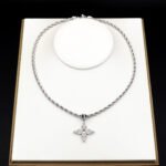Louis Vuitton Lv Rope Pendant Necklace Silver - Image 2