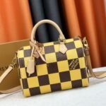 Louis Vuitton Speedy Bandoulière 25 Damier Pop Yellow 25Cm N40584 - Image 2