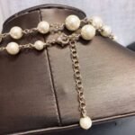 Chanel Double Strand Pearl Necklace - Image 4