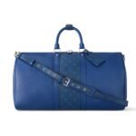 Louis Vuitton Keepall Bandoulière 50 Taigarama Cobalt 45Cm M53766