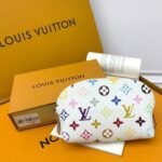 Perfect Match: Louis Vuitton TM Keepall Bandouliere Multicolored 45cm X Louis Vuitton TM Cosmetic Pouch 19cm - Image 6