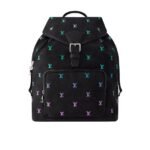 Louis Vuitton Montsouris Backpack Black 40Cm M14135