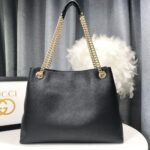 Gucci Soho Shoulder Bag Black 38Cm - Image 3