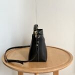 Gucci Gg Emblem Small Bucket Bag Black Leather 20Cm 815118 Aaec2 1000 - Image 4