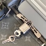 Louis Vuitton Keepall Bandoulière 50 Monogram Eclipse Black 50cm M14202 - Image 6