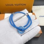 Louis Vuitton Wristbands Men Bracelet Blue - Image 3