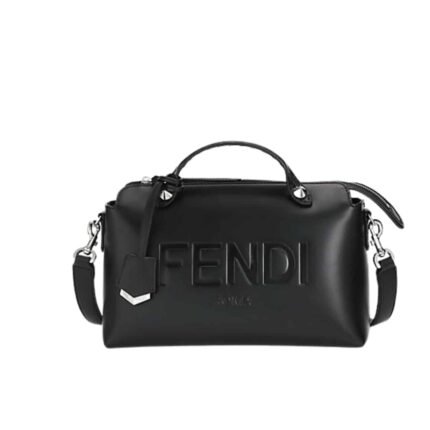 Fendi By The Way Medium Tote And Shoulder Bag Black 28Cm