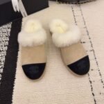 Chanel Suede Mules Beige G45939 B17918 Nzo91 - Image 3