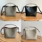 Gucci Gg Emblem Small Bucket Bag Black Leather 20Cm 815118 Aaec2 1000 - Image 9