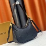 Super Vip 1:1 – Louis Vuitton Bagatelle Bag Monogram Empreinte Black 24Cm M46002 - Image 3