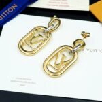 Louis Vuitton Everyday Chain Lv Earrings Gold And Silver - Image 5