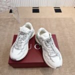 Gucci Men 20 Trainer White And Grey 814040 Fad6Q 8745 - Image 5