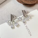 Louis Vuitton V For Vuitton Earrings M02296 - Image 2