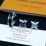 Louis Vuitton Lv Spike Earrings Silver M01718 - Image 7