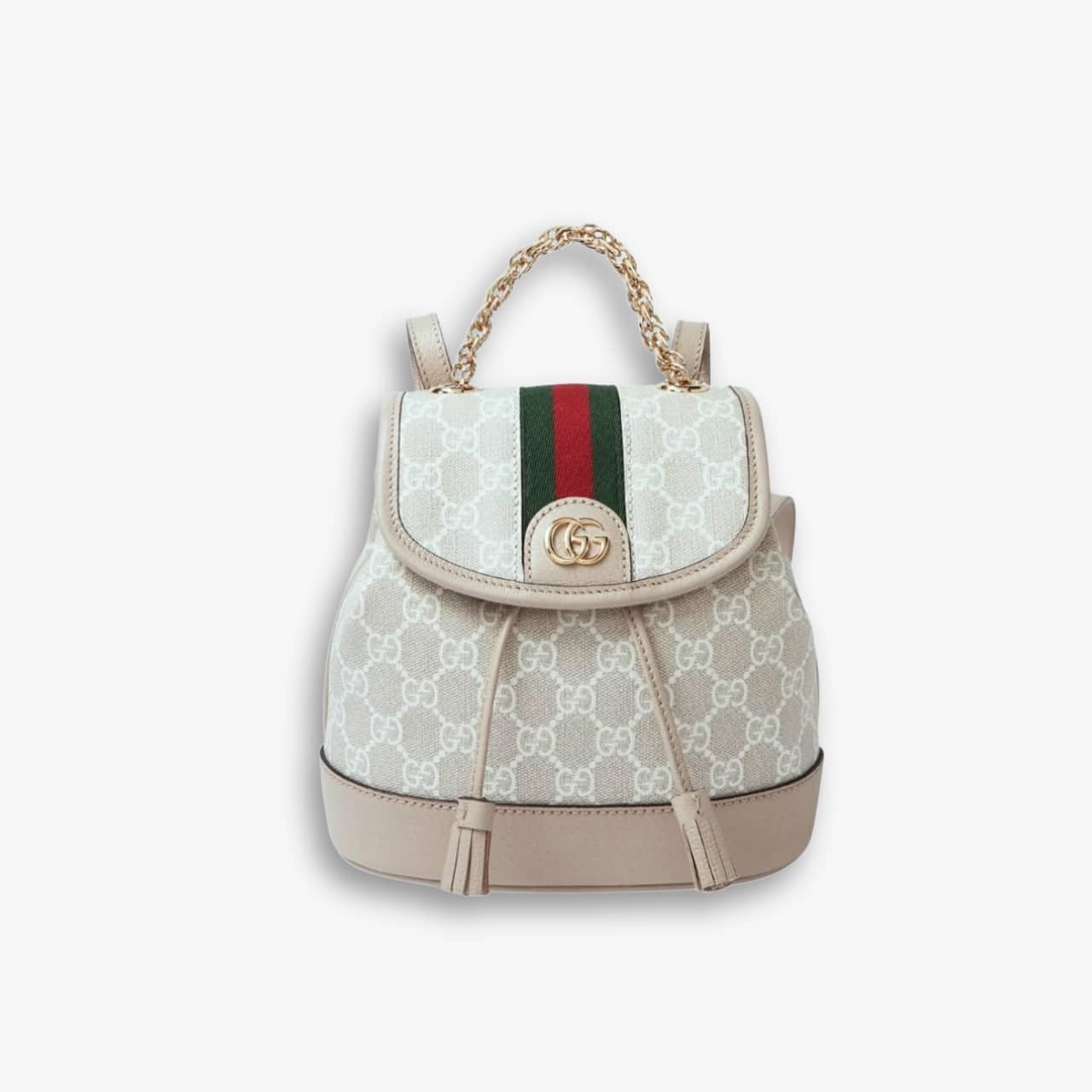 168-3.jpg Gucci Ophidia GG Mini Backpack Cream 22Cm - Image 1