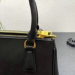 Prada Galleria Saffiano Leather Mini Bag Black 20Cm 1Ba906 Nzv F0002 V Eom - Image 4