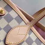 [Super Vip 1:1] Louis Vuitton Neverfull PM Damier Azur Pink 29Cm - Image 4