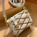Louis Vuitton Side Trunk PM Crème Beige 19Cm M25216 - Image 2