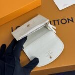 Louis Vuitton Rosalie Coin Purse White 11Cm - Image 8