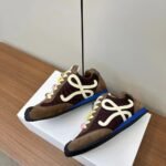 Loewe Ballet Runner 2.0 in nylon Brown Yellow And Blue LBR2282X11 - Image 5